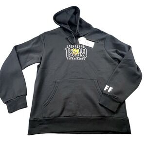 Neff‎ Nickelodeon SpongeBob 1999 Hoodie Black Graphic Pullover NWT Mens XL